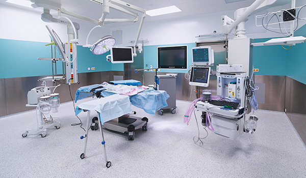 Операційні кімнати, стерильні та інші приміщення медичних закладів 